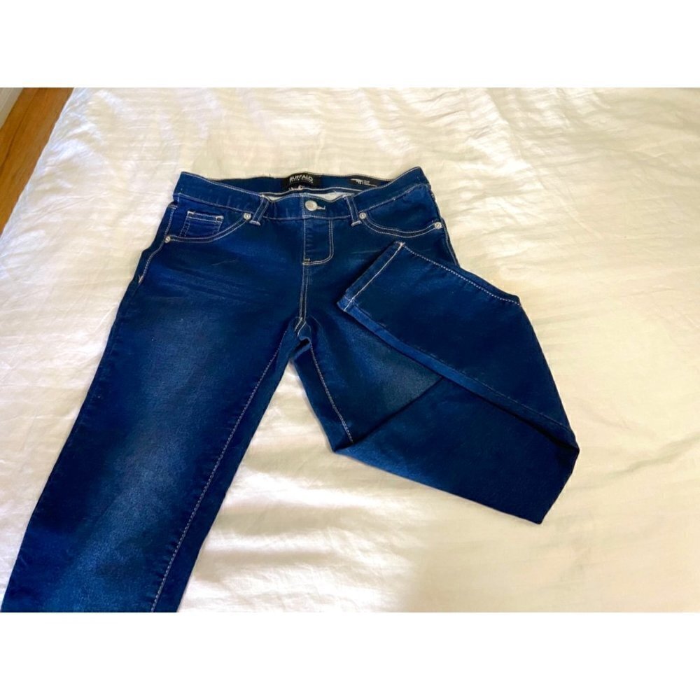 Buffalo David bitton mid rise skinny jeans girls size 14